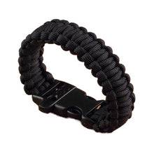 Load image into Gallery viewer, Bracelets Paracord Parachute Cord Bracelet with Whistle Buckle
