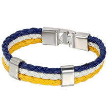 Load image into Gallery viewer, Bracelets Uruguay Flag Braided Bracelet
