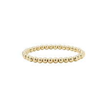 Load image into Gallery viewer, Bracelets Gold Color Big Round Beaded Handmade Chain Bracelet Stack
