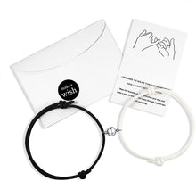 Load image into Gallery viewer, Friendship Rope Braided Distance Magnetic Bracelets
