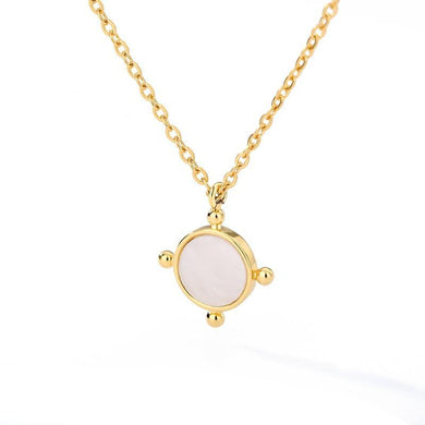 Necklaces Minimalist Natural Stone Pendant Necklace