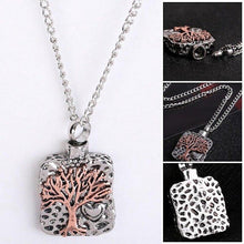 Load image into Gallery viewer, Necklaces Tree Pendant Aromatherapy Necklace

