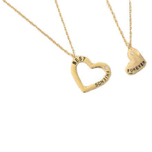 Load image into Gallery viewer, Necklaces 2 Pcs Heart Pendant Necklace
