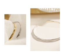Load image into Gallery viewer, Bracelets Sterling Silver Irregular Cuff Bracelet
