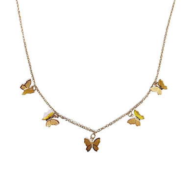 Necklaces Butterfly Neck Pendants Women's Choker