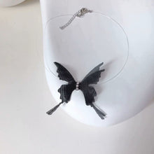 Load image into Gallery viewer, Necklaces Sexy Black Lace Butterfly Chokers Necklace
