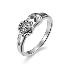 Load image into Gallery viewer, Rings Unisex Moon Sun Design Ring
