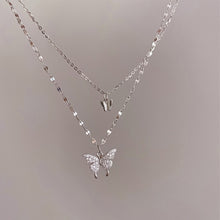 Load image into Gallery viewer, Necklaces Zircon Butterfly Pendant Choker Light Luxury
