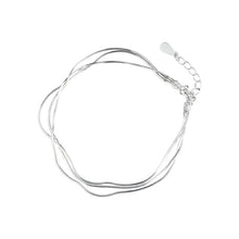 Load image into Gallery viewer, Bracelets Sterling Silver Layered Bracelet
