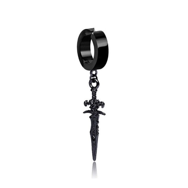 Earrings Vnox Punk Clip Earrings