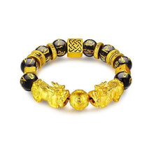 Load image into Gallery viewer, Bracelets Plate Gold Bracelet Beads Feng Shui
