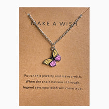 Load image into Gallery viewer, Necklaces Neck Chain Butterfly Colorful
