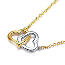 Load image into Gallery viewer, Necklaces 18K Gold Heart Pendant Diamond Necklace
