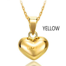 Load image into Gallery viewer, Necklaces 18k White Gold Heart Pendant
