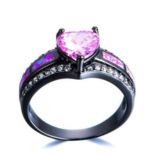 Load image into Gallery viewer, Rings Pink Slocum Stone Opal Engagement Ring
