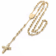 Load image into Gallery viewer, Necklaces Jesus Christ Resurrection Rosary Cross Necklace

