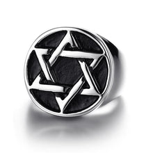 Load image into Gallery viewer, Rings Star Of David Signet Ring
