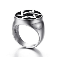 Load image into Gallery viewer, Rings Star Of David Signet Ring
