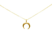 Load image into Gallery viewer, Necklaces Imagination Shine Crescent Pendant Wish Necklace
