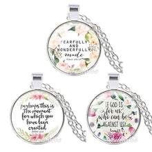 Load image into Gallery viewer, Necklaces 3 Pcs Bible Verses Necklace
