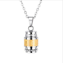 Load image into Gallery viewer, Necklaces Om Mani Padme Buddhist Prayer Pendant Necklace
