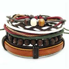 Load image into Gallery viewer, Bracelets Boho Rock Vintage Stack Bracelet
