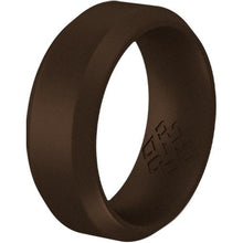 Load image into Gallery viewer, Rings Dark Brown Silicone Men&#39;s Ring
