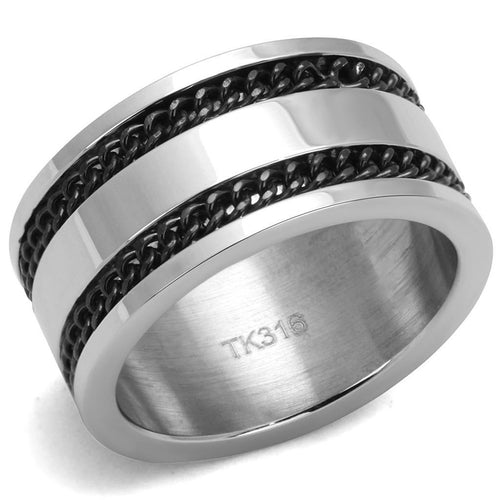 Rings High polished Stainless Steel Epoxy Ring